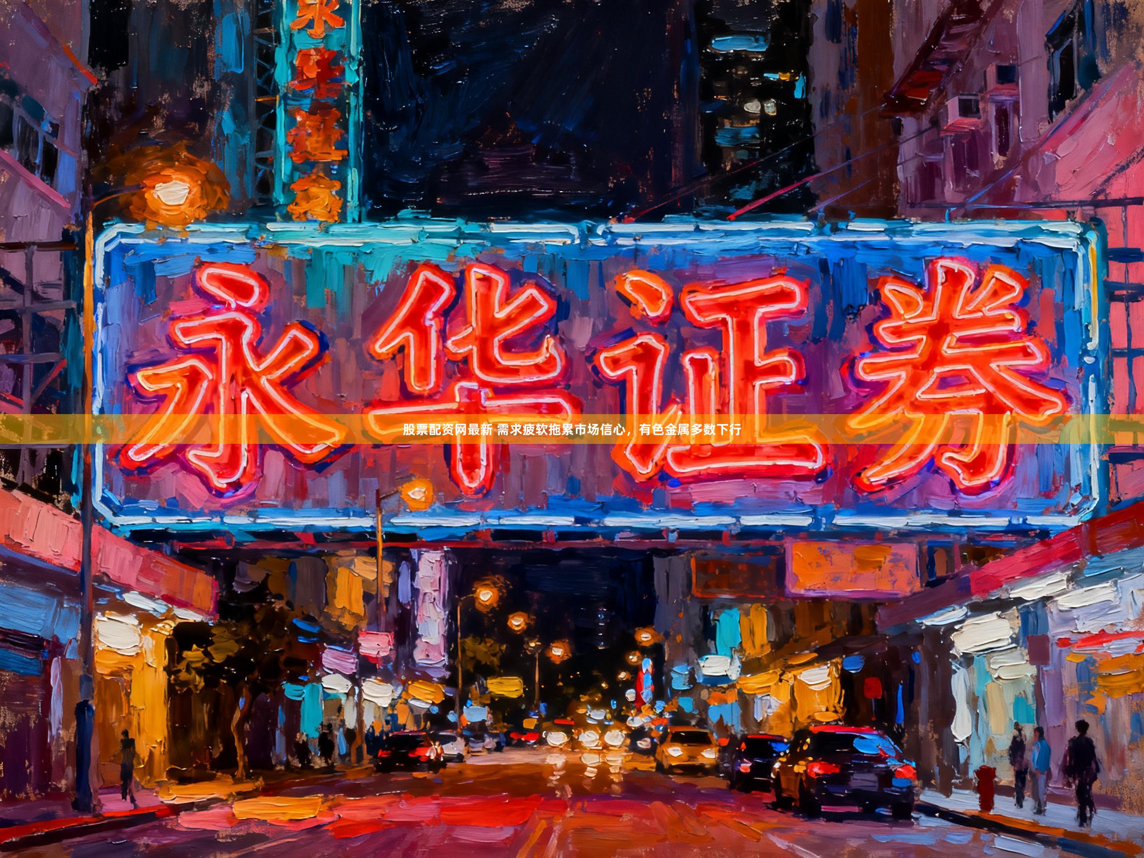 股票配资网最新 需求疲软拖累市场信心，有色金属多数下行